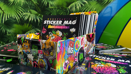 Monkeejuice STICKERMAG Vol. 2 - GREEN Edition