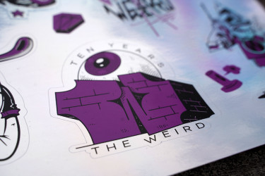 THE WEIRD Stickersheet 