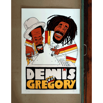Dennis & Gregory Poster by Kid Gringo
